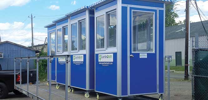 Portable Restroom Trailers for Sale, Prefabricated Security Cabins, Readymade Security Cabin