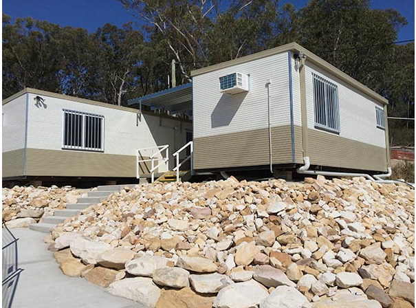 Security shack and modular building structures manufactured in Australia