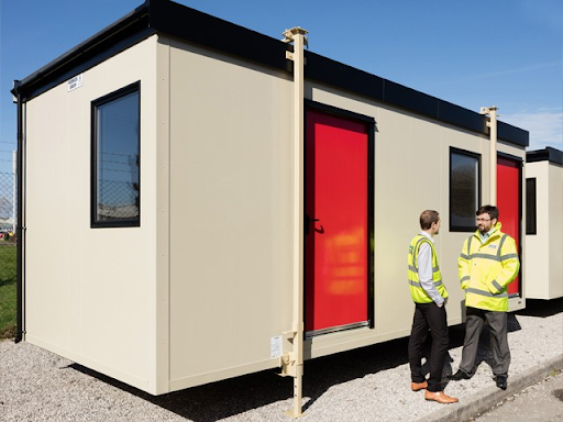 Modular unit from Wernick in Port Talbot, UK