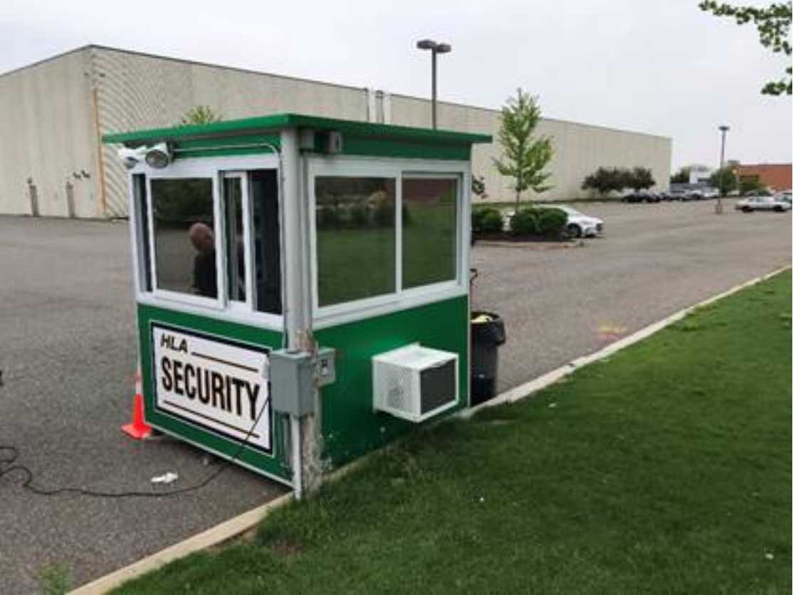 Green security booth