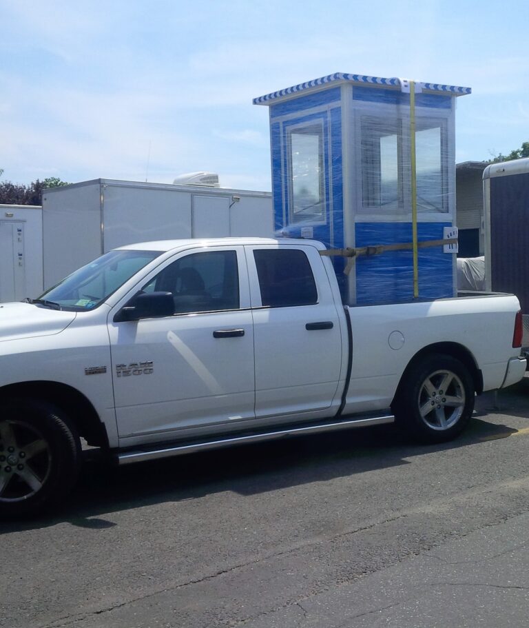4x4 Booths ready for Delivery in Edison, NJ with Sliding Windows and Swing Door