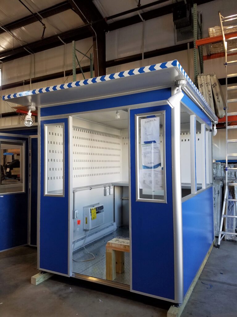 6x8 Booth with Add-on Features Key Hooks