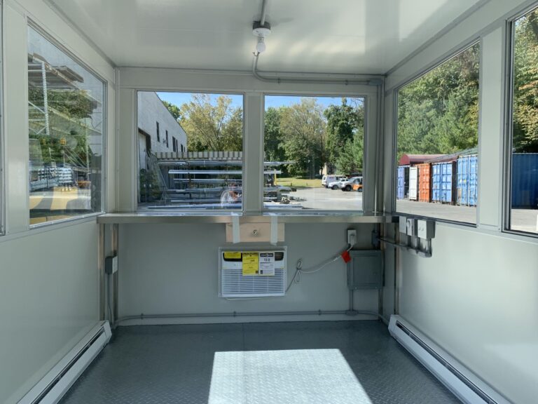 Interior Electric Panel Box, 8x12 Entrance Gate Booth in Annapolis, MD 