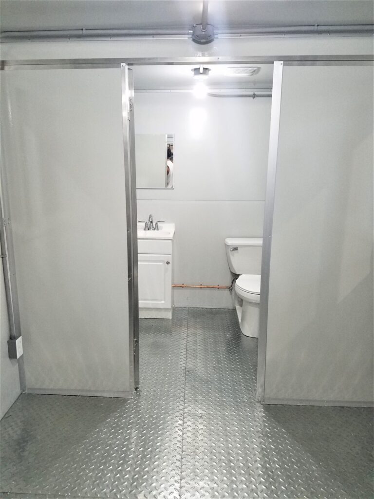Sink and Toilet, 8x16 Modular Office in Centerville, PA