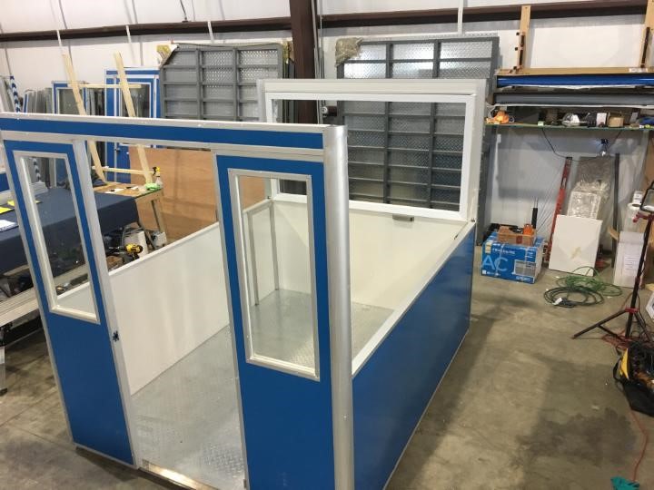 guard shack manufacturers step by step assembly of quality guard booths 