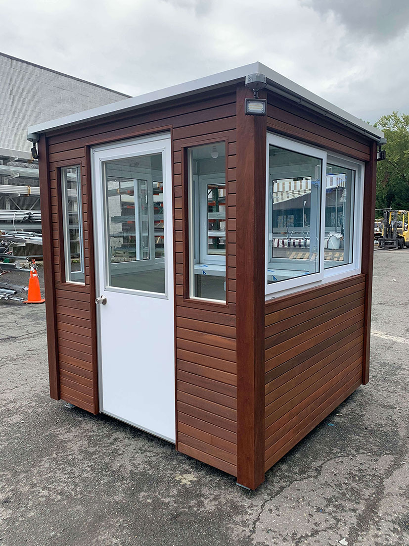 guard house wood siding