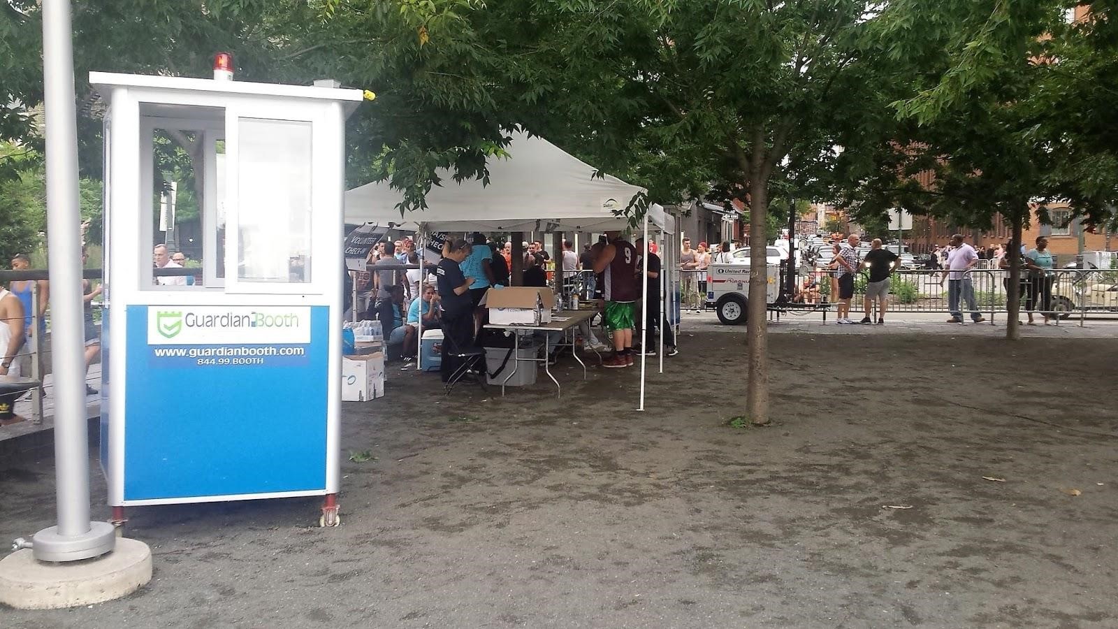 Guardian Booth food kiosk at park