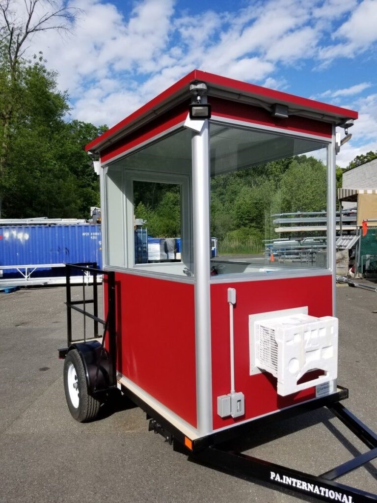 Portable Security Booth, Prefab Security Booth, Mobile Security Booth