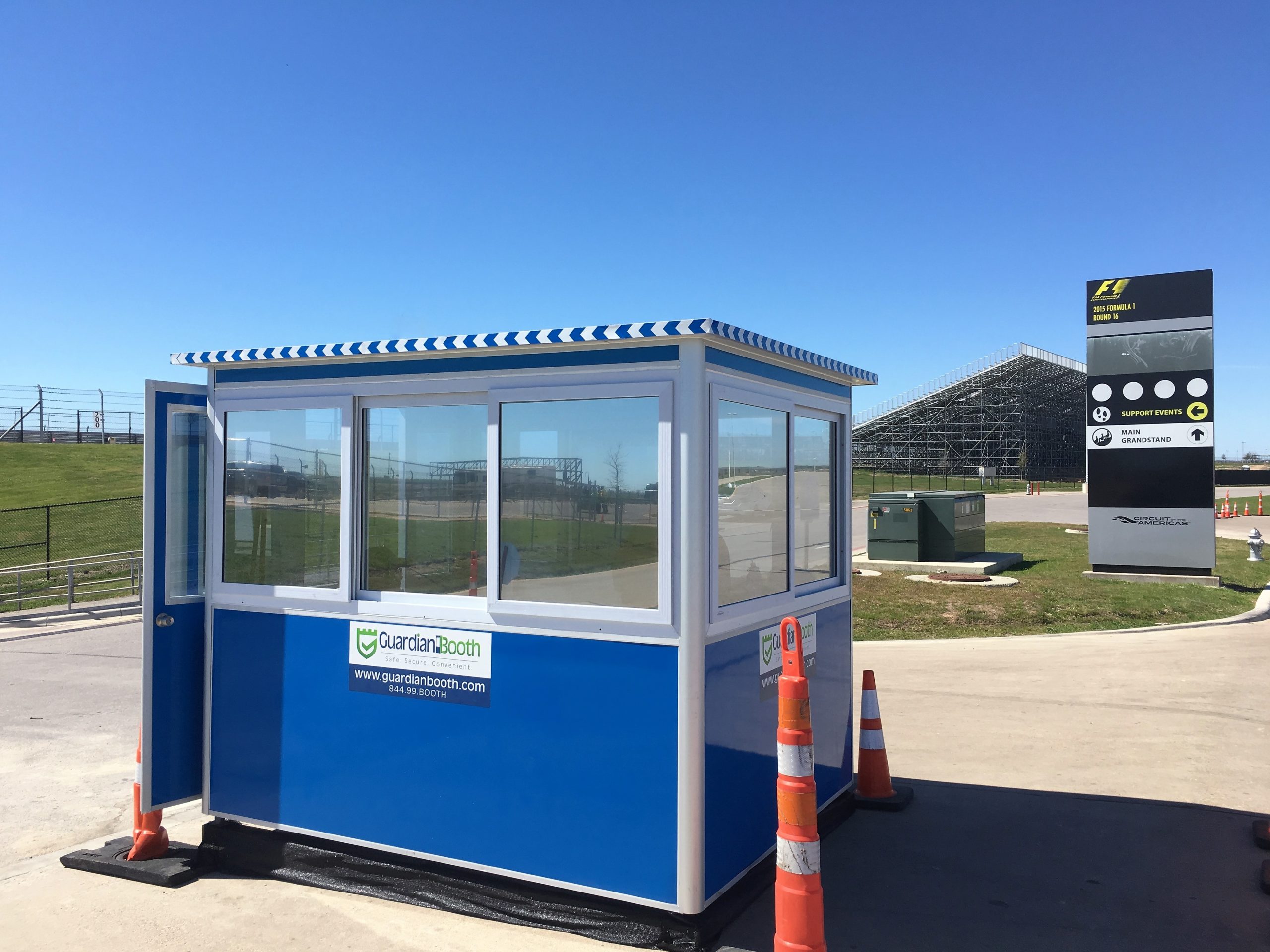 Prefab Security Booth, Stadium Security Booth, Stadium Guard Booth, Stadium Guard Shack