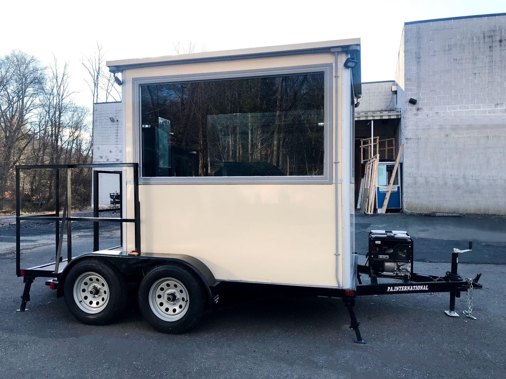 Construction Trailer Security Booths