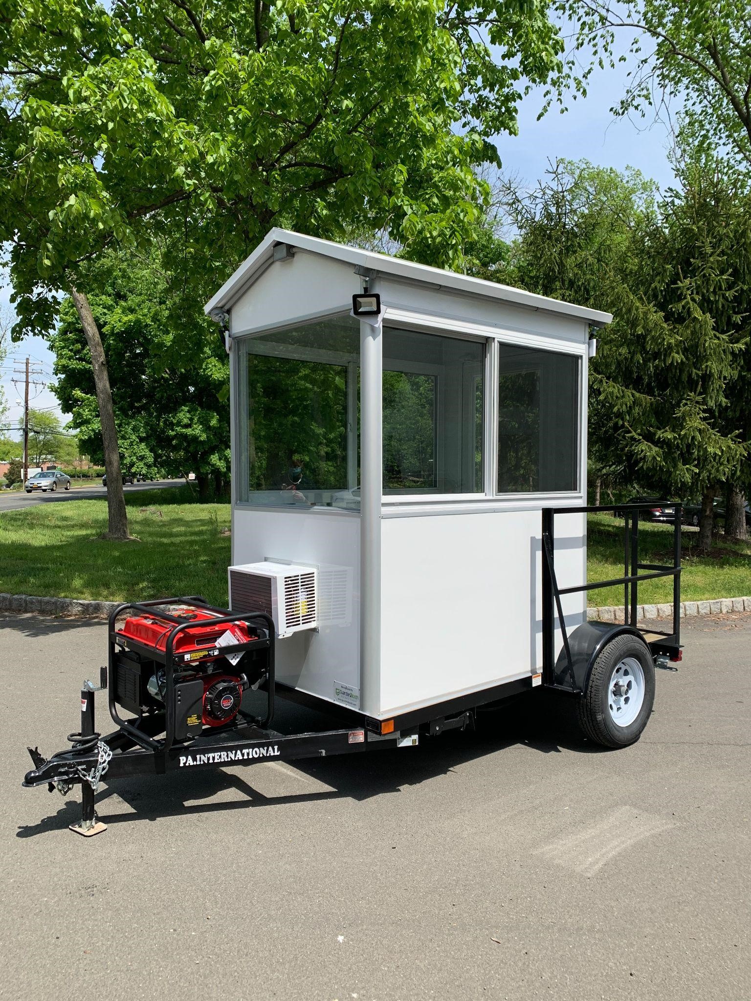 portable security booth