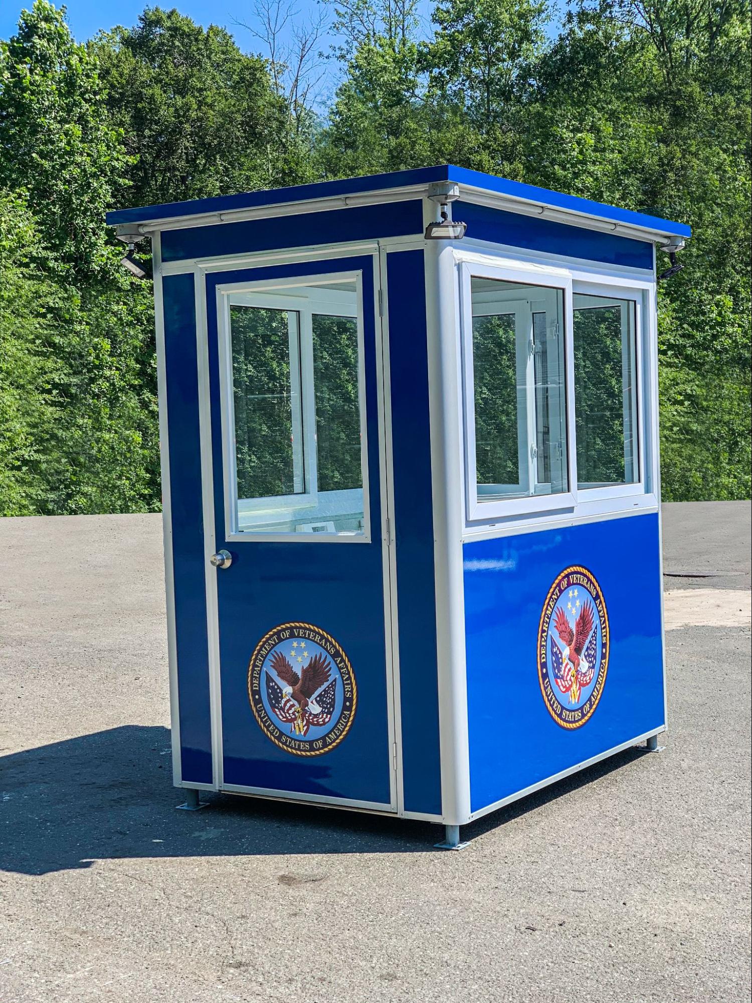 4x6 Government security booth