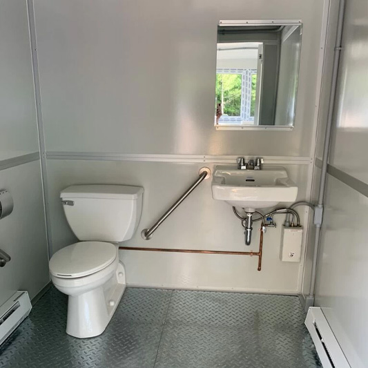 Prefab Booth With Restroom