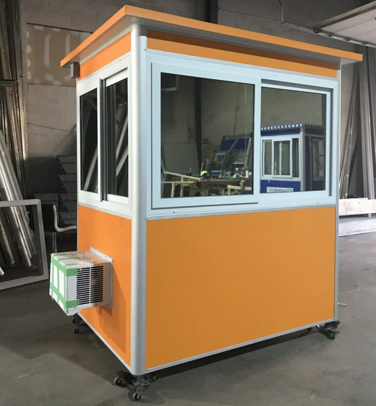 mobile security booth