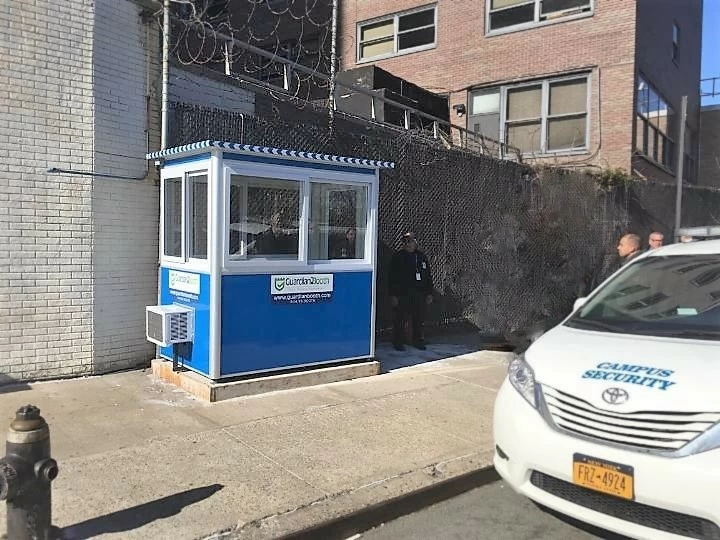 Using booths for school security