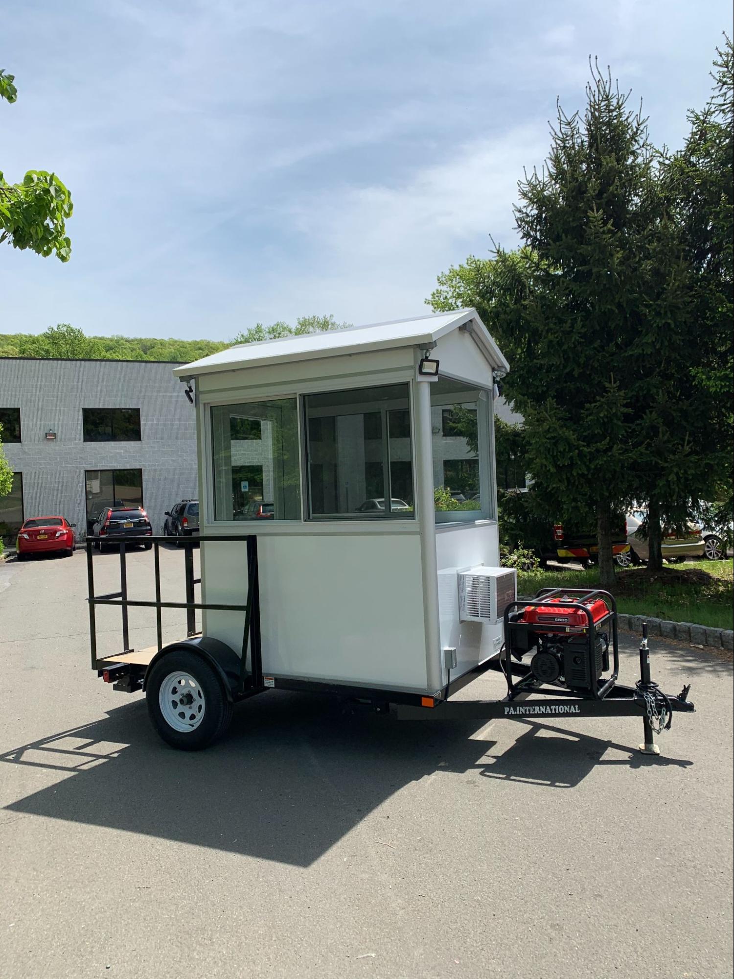 prefabricated booth to improve school security