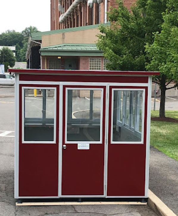 using security booth for campus security