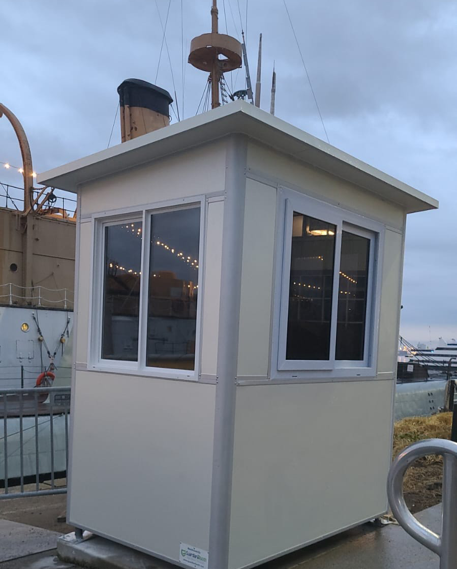 efficient security guard house solutions for sea ports