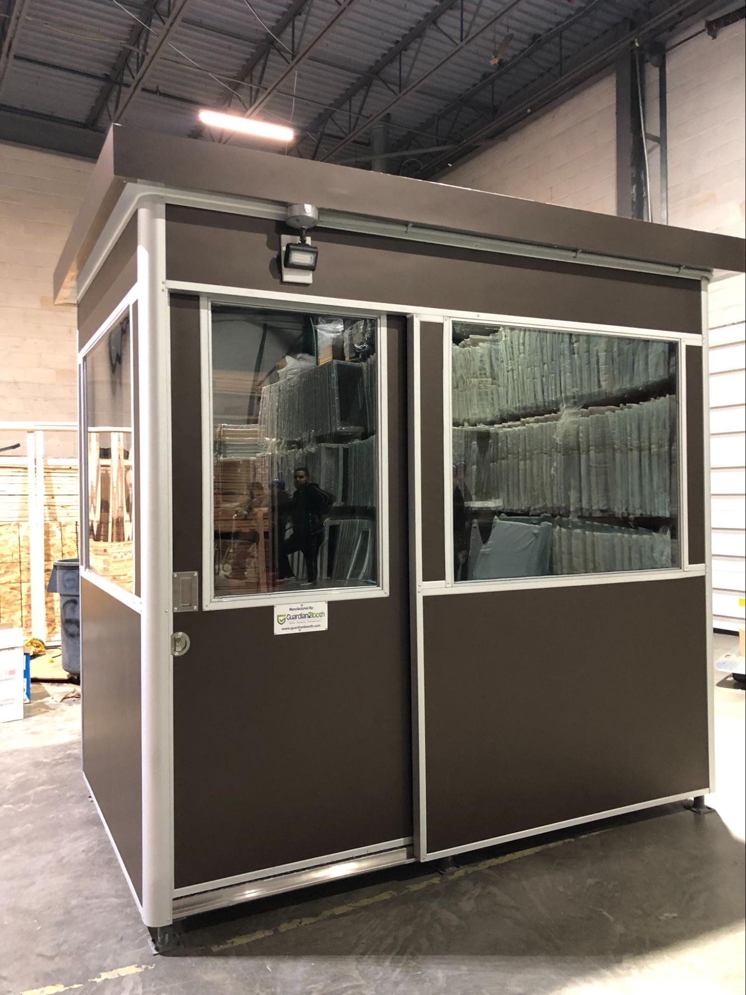 tailored modular booth design for warehouses