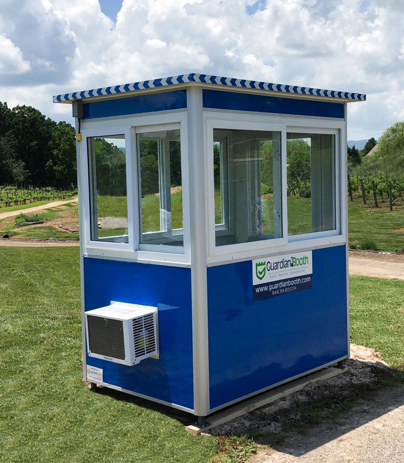 prefabricated guard booth enhancing farm security