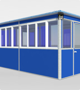 8×16 Prefabricated Guardian Booth