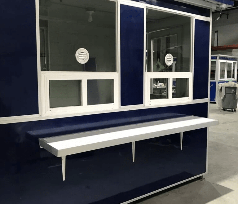 portable information booth for parks