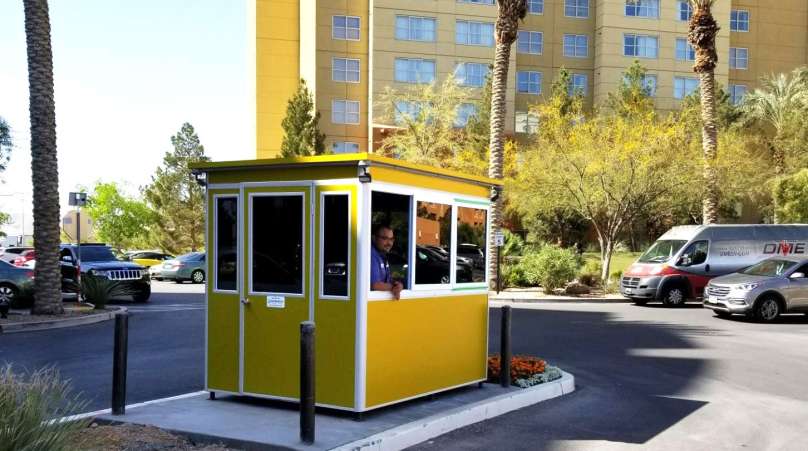 Outdoor hospitality booths