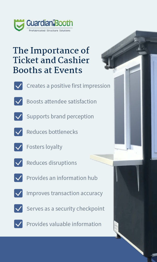 The Importance of Ticket and Cashier Booths at Events